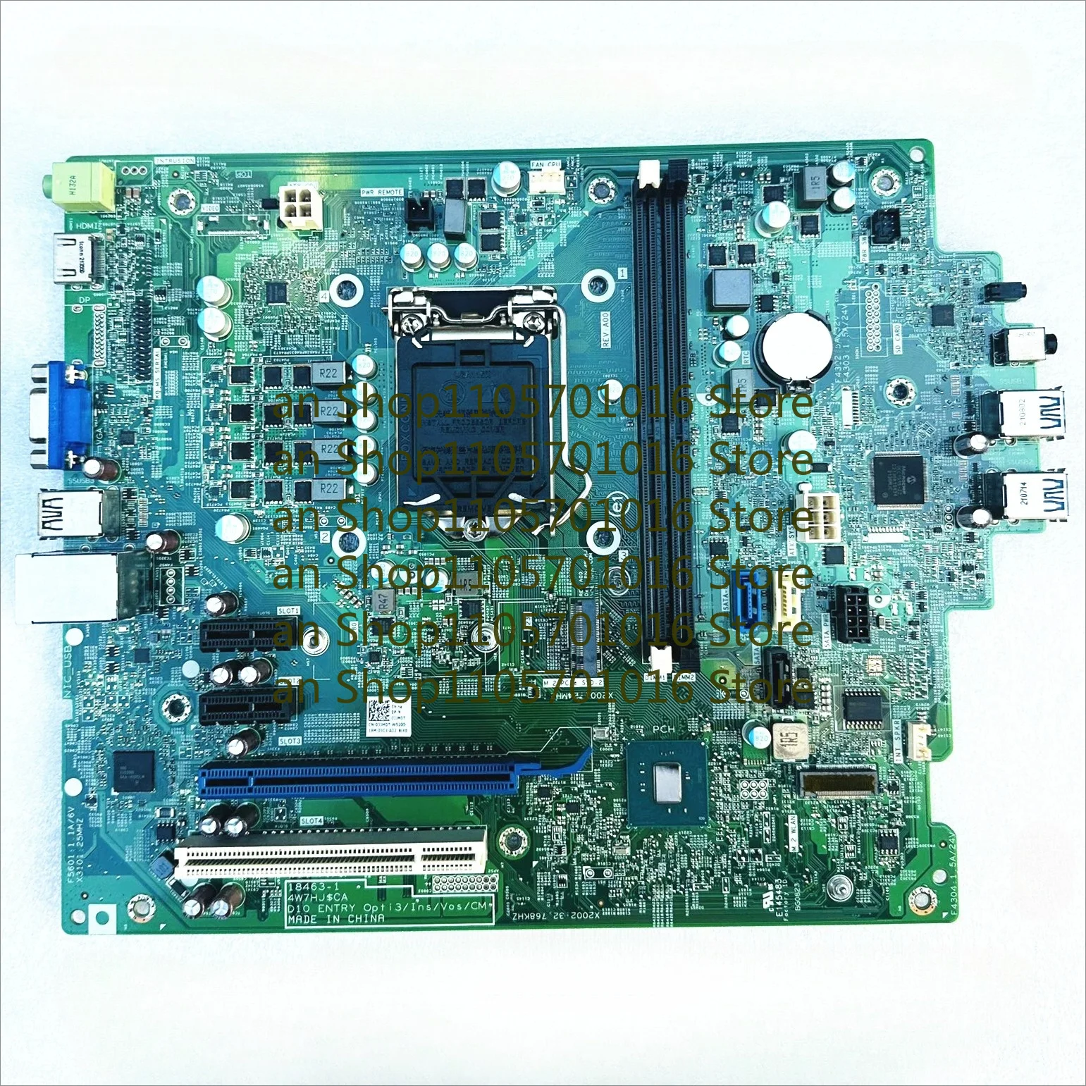 B=For Original  Dell 3991 Desktop Motherboard B460 Chipset DDR4 LGA 1200 18463-1  03JMDT 3JMDT 100% Tested