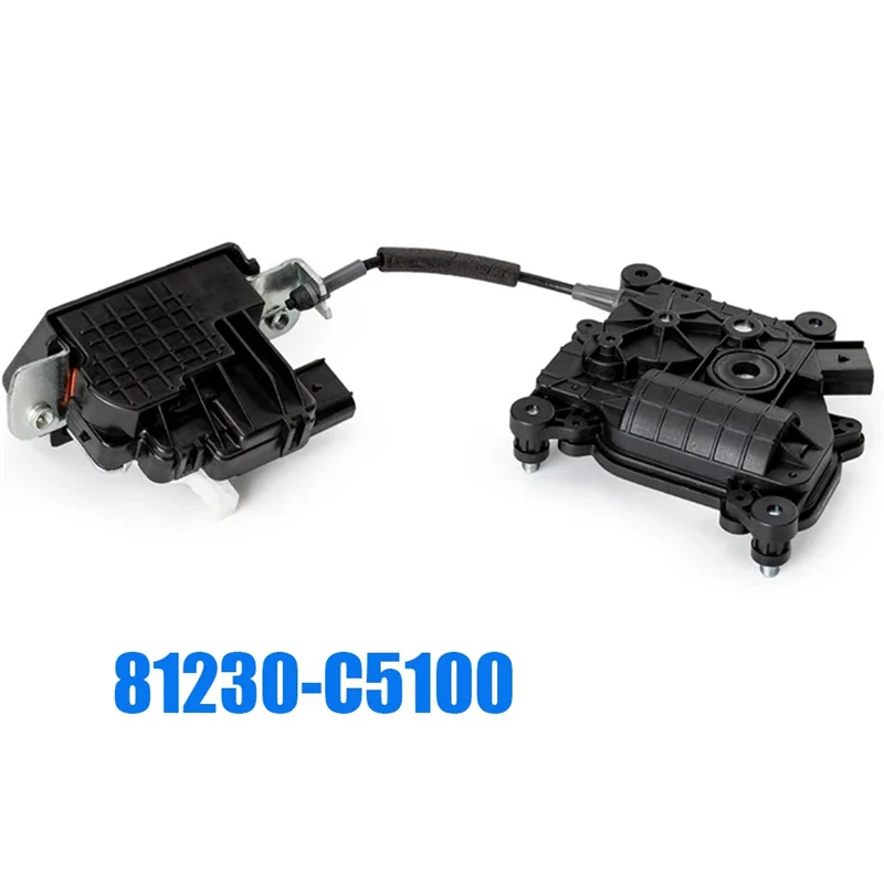 AU61-81230-C5100 テールゲートラッチアクチュエーターブラックテールゲートラッチアクチュエーター起亜ソレント 2016-2020 81230C5100