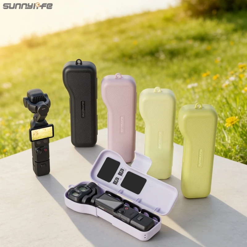 Compactly Storage Box For Pocket 4P Camera Case Housing With Detachable Hand Strap And Multiple Colors Option 896C
