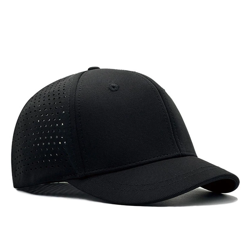 5cm Kurzes Visier Fitted Cap mit Individuellem Logo Baseballkappen für Männer und Frauen Text Grafik Team Stickerei Atmungsaktive Netz-Dad-Mütze Große Größe – Detail 9