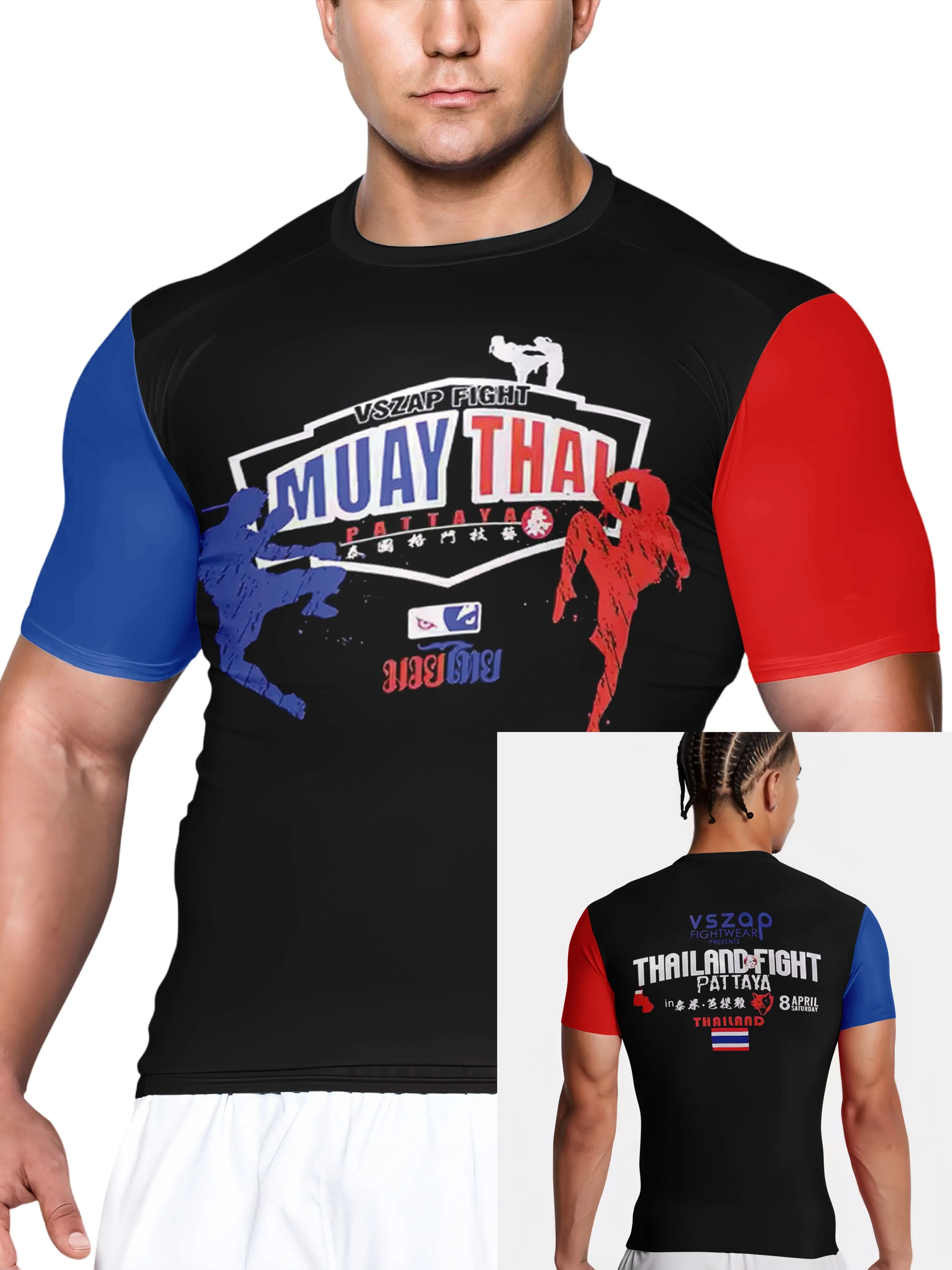 

2025 Новая популярная мужская одежда с 3D принтом, персонализированная спортивная одежда для борьбы на открытом воздухе, бокса