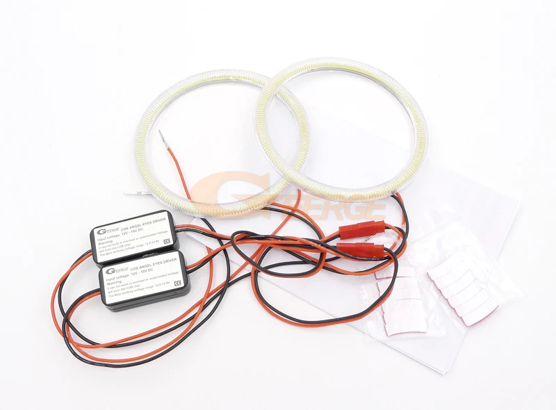 For Suzuki Grand Vitara JT 2006 2007 2008 2009 2010 2011 2012 2013 Ultra Bright Day Light COB Led Angel Eyes Kit Halo Rings