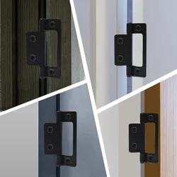 10pcs Non-mortise Hinge Heavy Duty Hinge For Wooden Box Hinge For Furniture,Interior Door Hinges With Mounting Screws