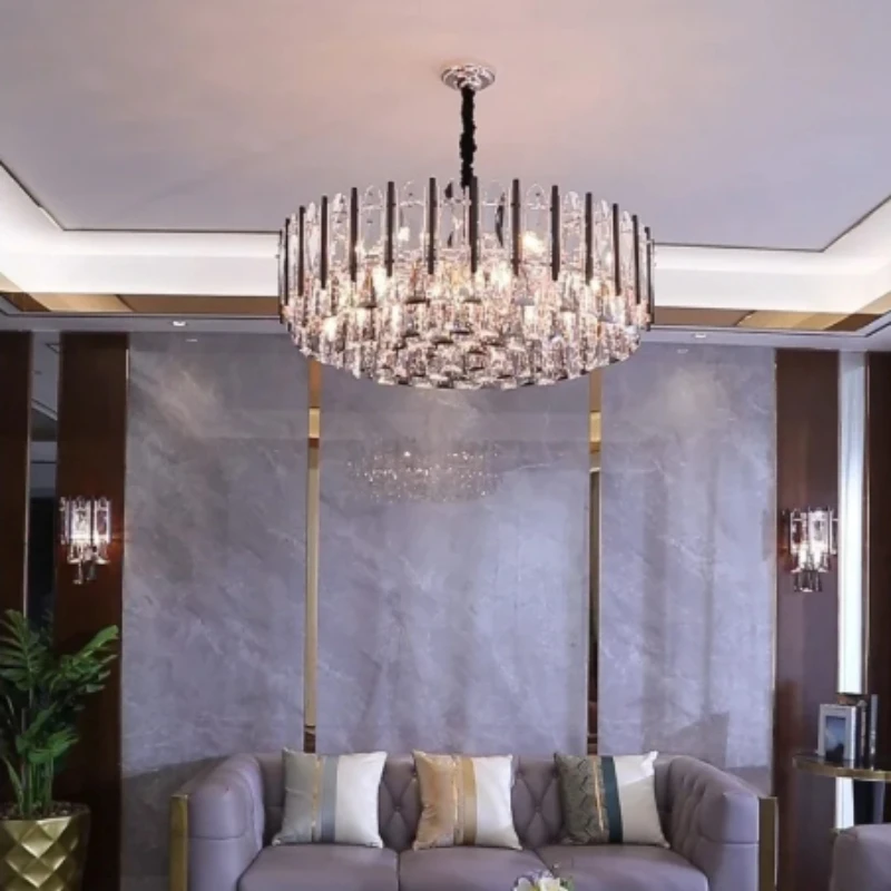 

MZISOSOD for Modern Luxury LED Crystal Chandelier for Living Room Dining Room Bedroom Kitchen Bar Counter Villa Home