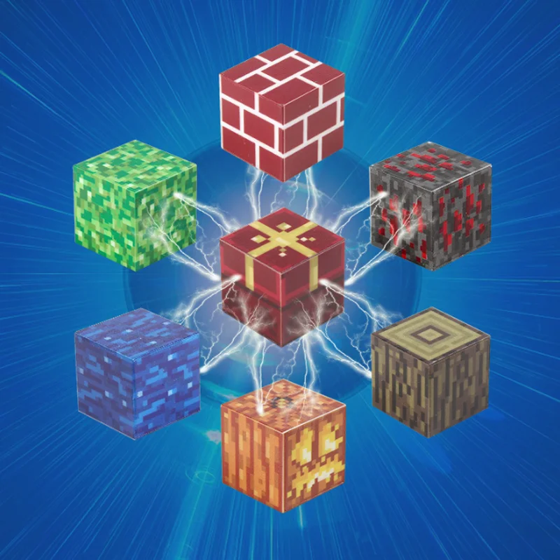 10-100 szt. Magnetyczne Kostki Świat Magnetyczne Klocki Konstrukcyjne Zestaw Model DIY Zabawki Dla Chłopców Dziewcząt Prezenty Urodzinowe