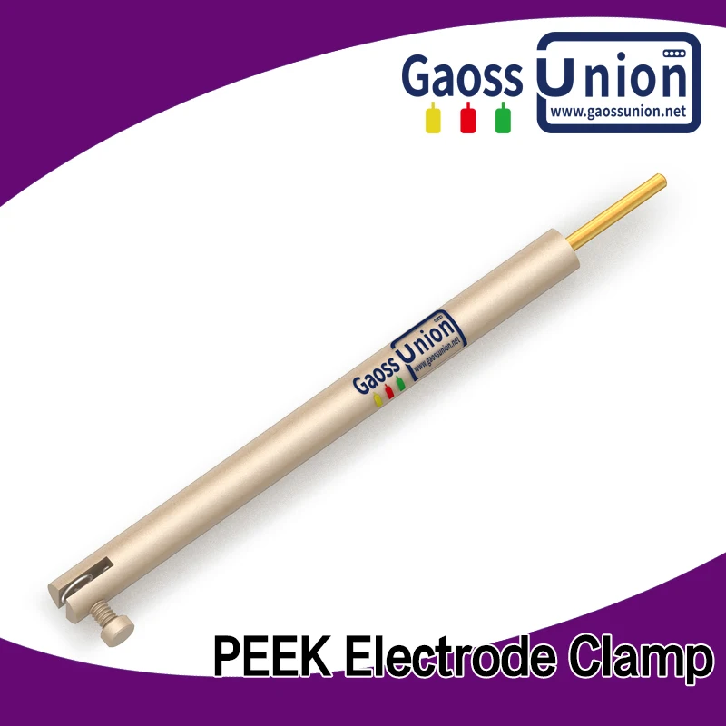 Platinum Sheet Electrode Clamp for Lab Supplies