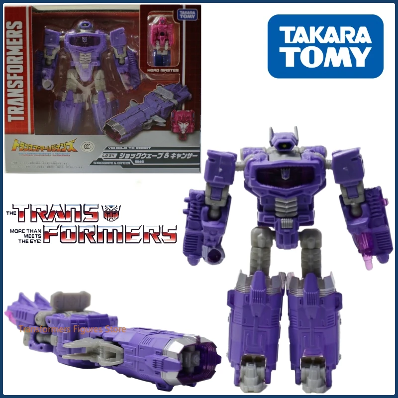 In Voorraad Takara Tomy Transformers Japanse Serie LG-24 Shockwave Figuur Model Anime Actie Vervorming Robot festival Speelgoed Cadeau