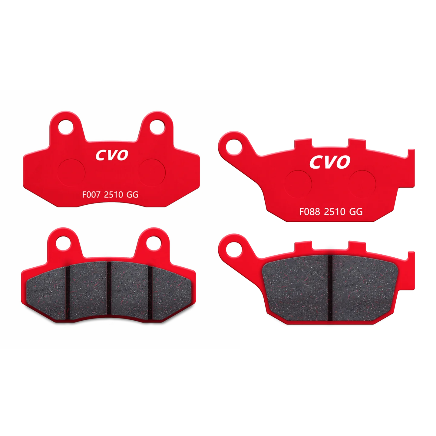 Motorcycle Brake Pads for CYCLONE RA250/RE250/RE401/RE3/RX3S ZS400GY-2/RX4 ZS500 GY/RX401 Durable Anti Disc Brake Pads