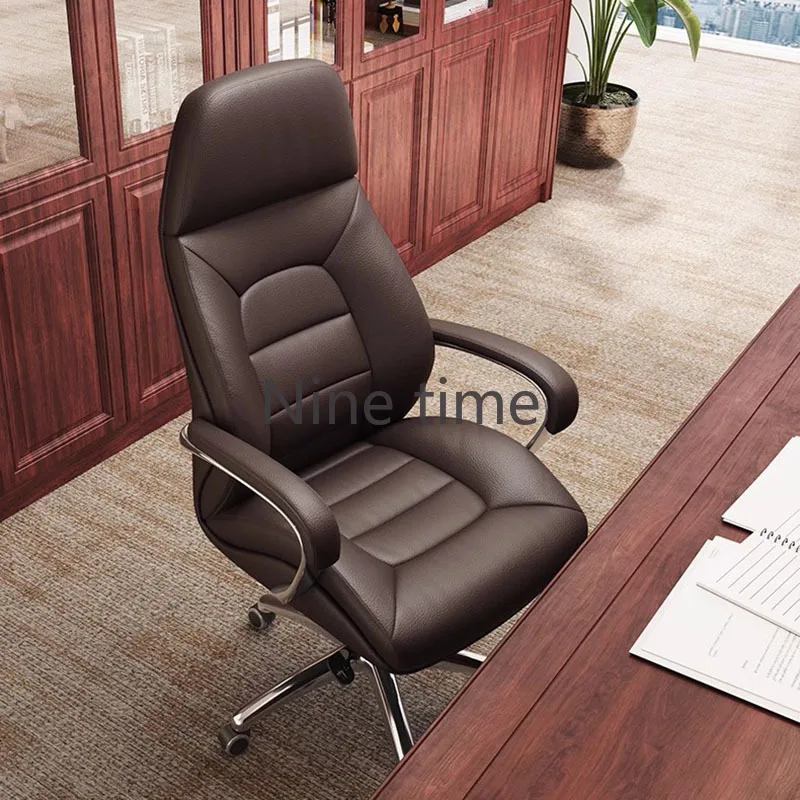 High Back Relax Office Chairs Makeup Nordic Ergonomic Recliner Computer Chair Cushion Salon Sillas De Oficina Library Furniture