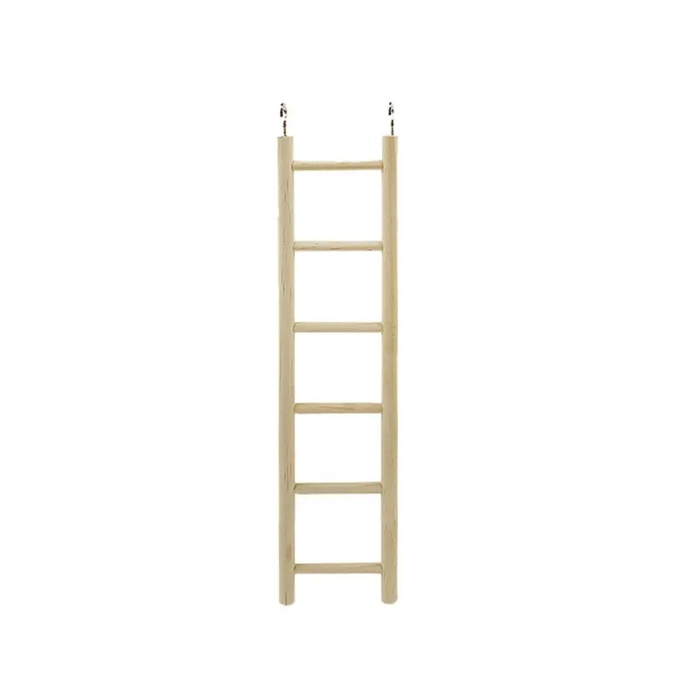 

Creative Durable for Lizard Parakeet Wooden with Hooks Hanging Birds Ladders Parrot Perch Parrot Climbing Frame Hamsters