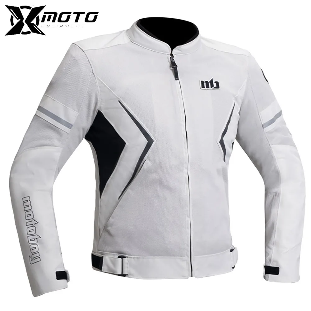 

Motorcycles Pant Men Motorbike Riding Protector Anti Drop Jacket Moto Cycling Jacket Men Summer Motorcycle Jacket