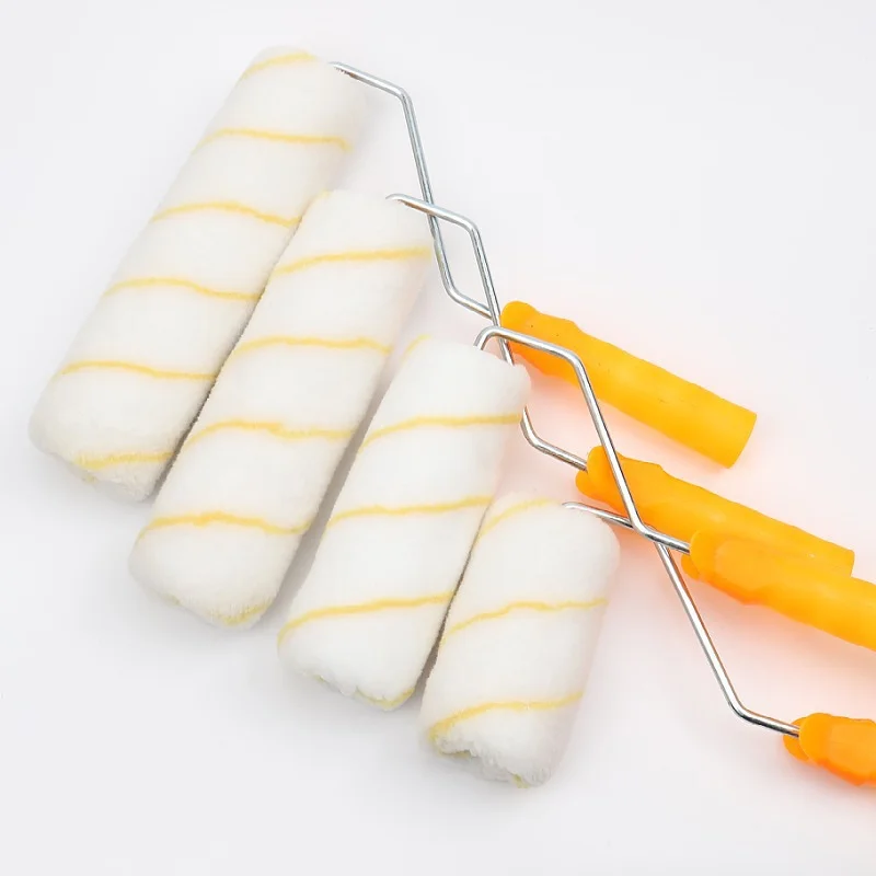 11pcs Paint Roller Kit: Get Professional-Looking Walls with 4 Inch Rollers & Covers, for Hotel/Restaurant/Commercial