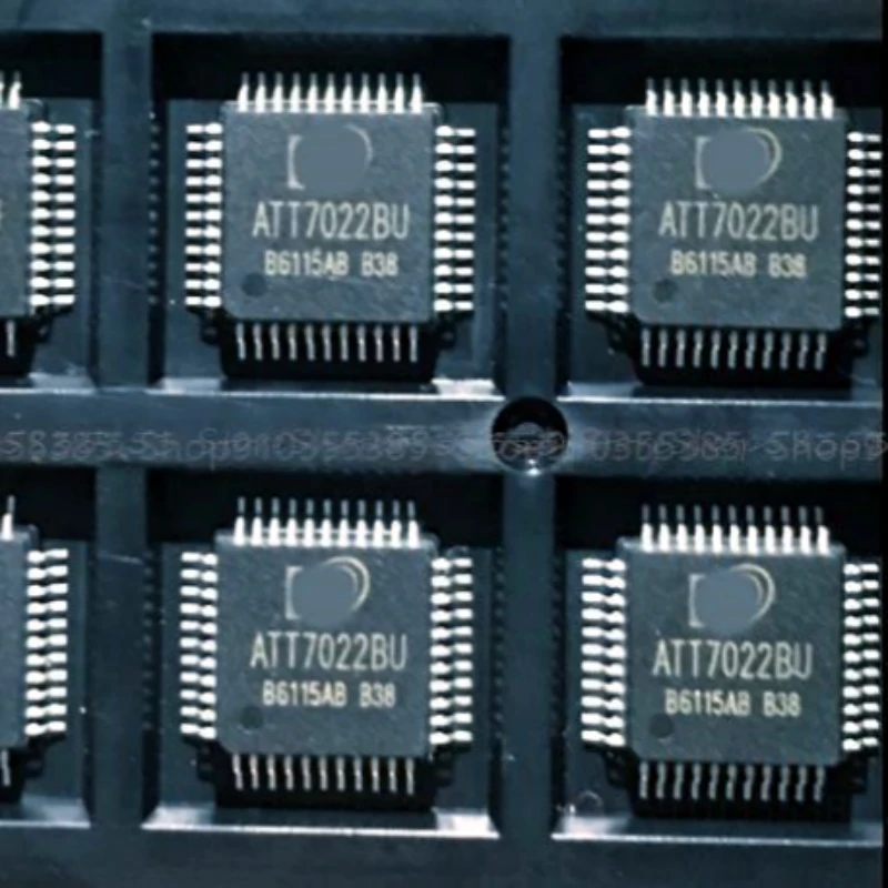 20pcs New ATT7022AU ATT7022BU ATT7022CU ATT7022DU ATT7022EU QFP-44 Multi-function and high precision metering chip