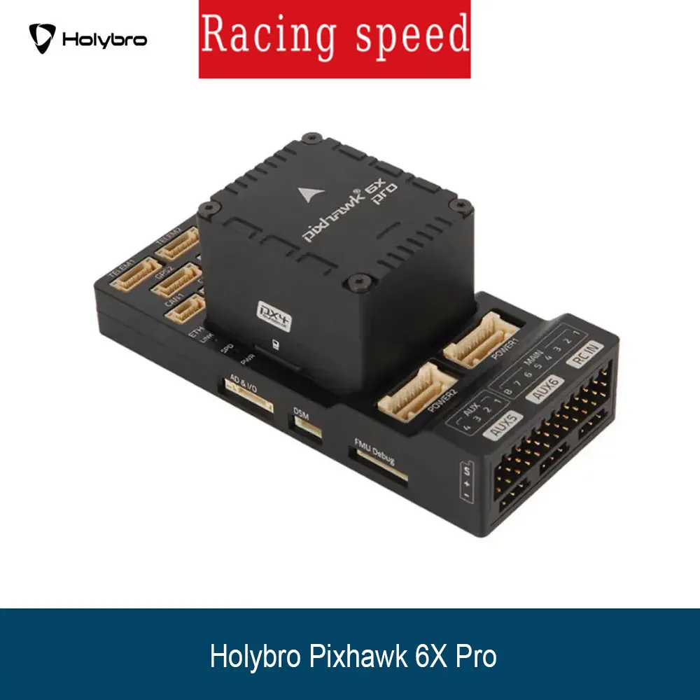 

Holybro Pixhawk 6X Pro H753 Flight Controller - PM02D Base, High Reliability for Industrial Commercial Drone UAV Navigation