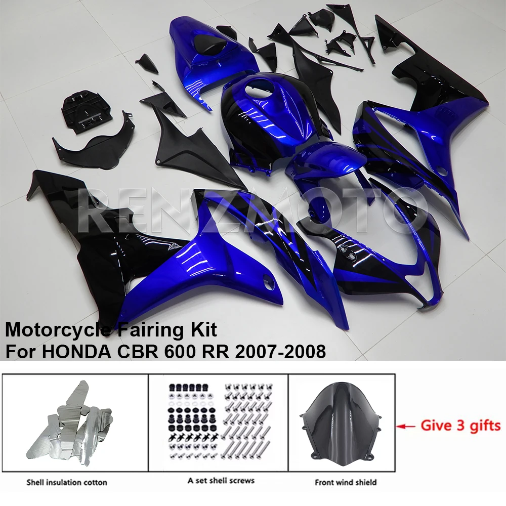 

H0607-115a Motorcycle Fairing Set Body Kit Plastic For HONDA CBR 600 RR 2007-2008 Accessories ABS Injection Bodywork