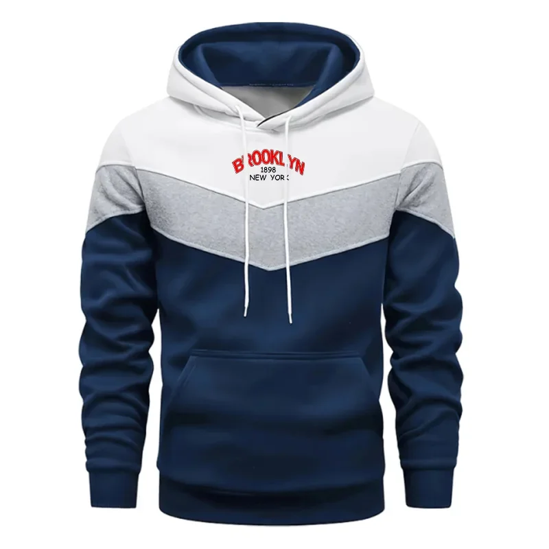 2025, Herren-Trainingsanzug, bedruckt, lässig, dreifarbig, Sweatshirts, Outdoor, Sport, Joggen, Herrenbekleidung, Herbst, Winter, tägliche Hoodies, Tops