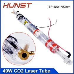 Hunst SP 40W Co2 Laser Tube Diameter 55mm Length 700mm Suitable for Engraving and Cutting Machine