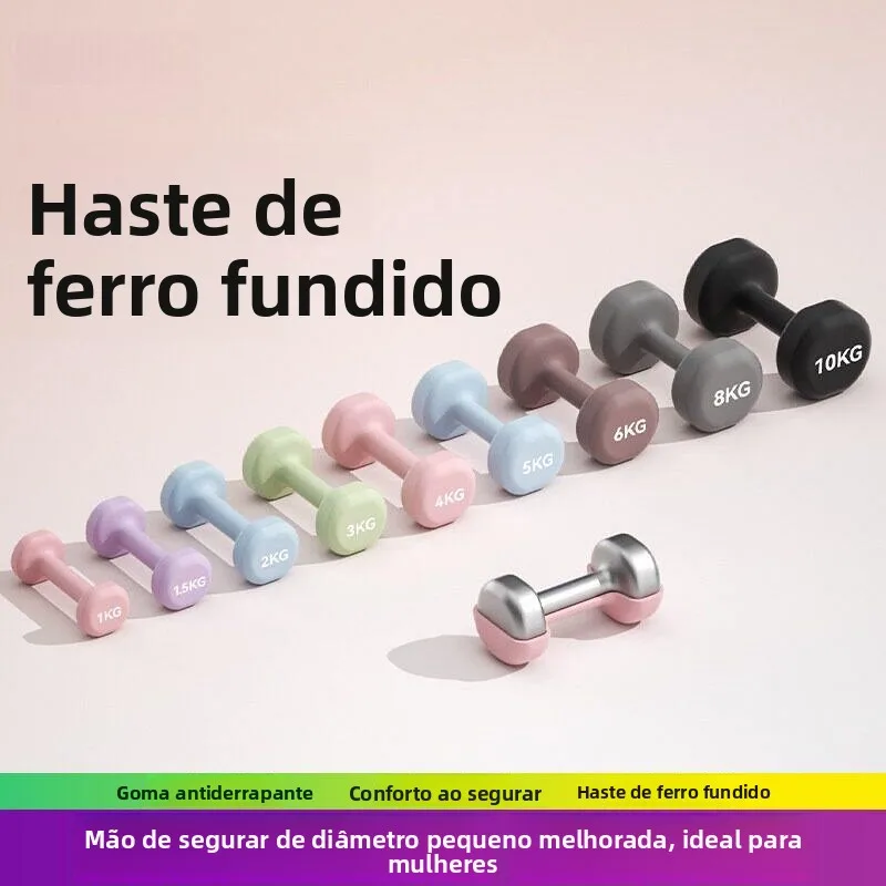 cast-iron-dumbbells-fitness-home-exercise-equipment-for-women-2kg-pair-kids-dumbbells-strength-training-set