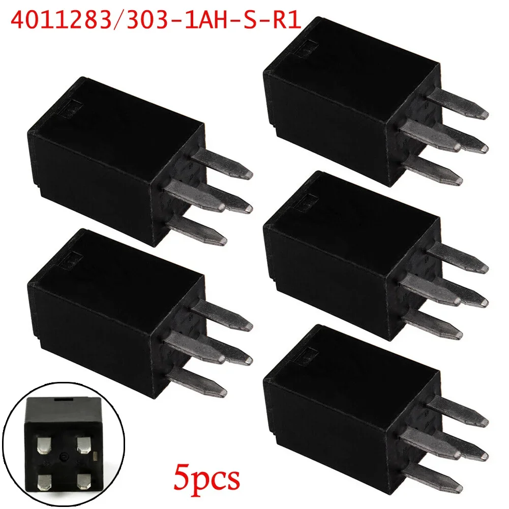 5Pcs Electrical Relay Cooling Fan Relays For Polaris For RZR For XP 1000 2015-2021 4011283 303-1AH-S-R1