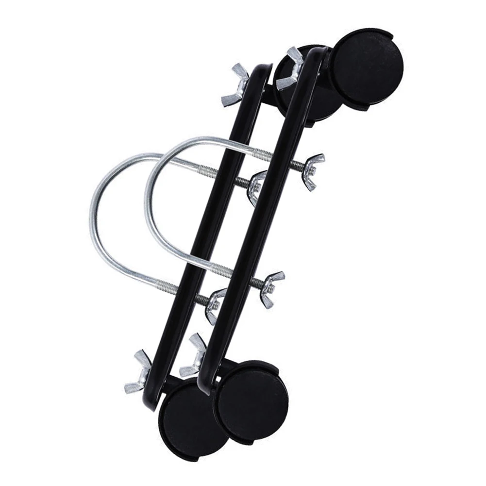 2x мобильный шкив, кронштейн, ролики, подставка для электрического обогревателя Oil Ting, гидроэлектрический радиатор, углеродистая сталь, черные колеса на 360 градусов