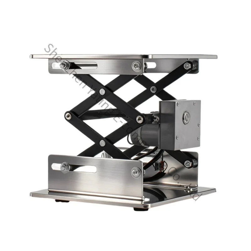 New Small Electric Lifting Platform Scissor Type Stainless Steel Lifting Platform Laboratory Micro Lift