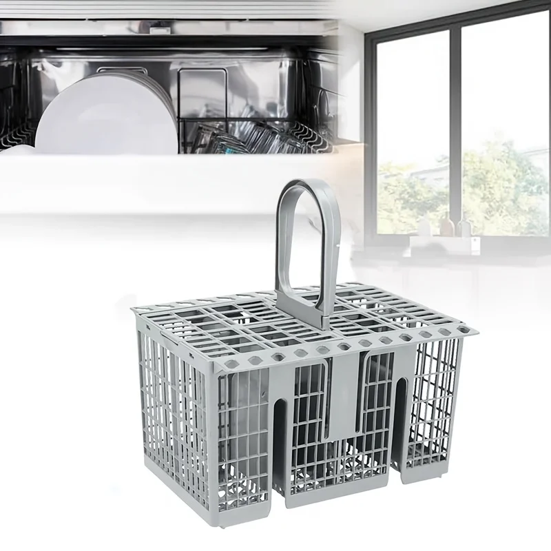 Dishwasher Basket Universal Cutlery Basket Storage Box for Bauknecht Whirlpool Indesit Hotpoint Dish Washer