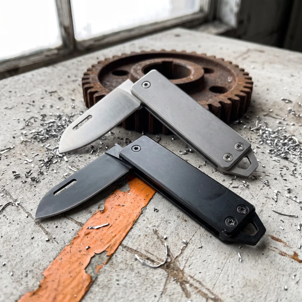 EDC Jungle Exploration Trekking Practical Knives Potable Outdoor Camping Fishing Utility Folding Knife Compact Daily Cutter Gift