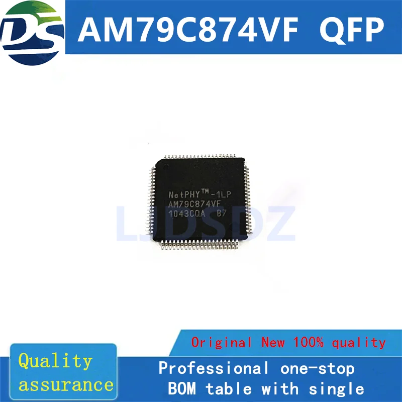 1 PÇS/LOTE  AM79C874VF  QFP   NEW  IN  STOCK