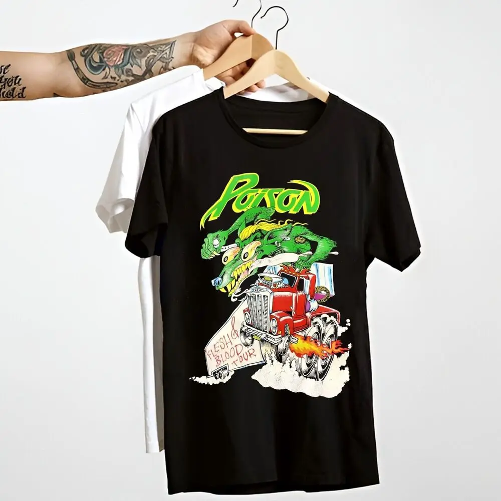 Hot Poison Band Shirt New Popular Unisex T-Shirt