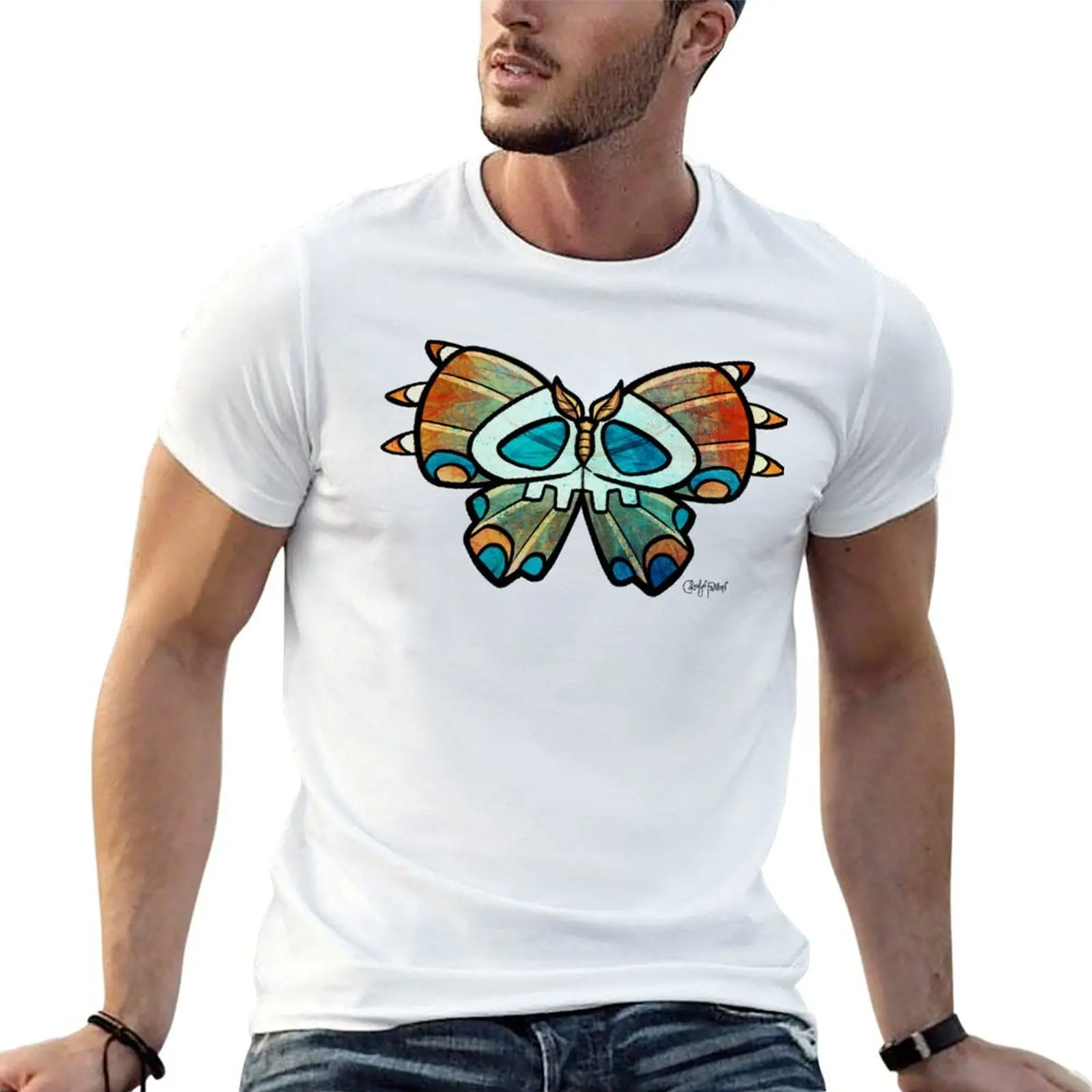 

Dread Witch Moth T-Shirt man t shirt cotton man tshirt black cotton t-shirt plain for man package T-shirt