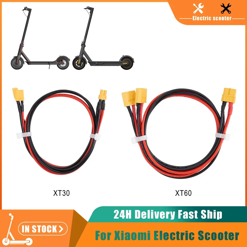 XT30 XT60 Cables External Battery and Built-in Battery /Controller Connection Cable for Xiaomi M365/Pro Ninebot Electric Scooter