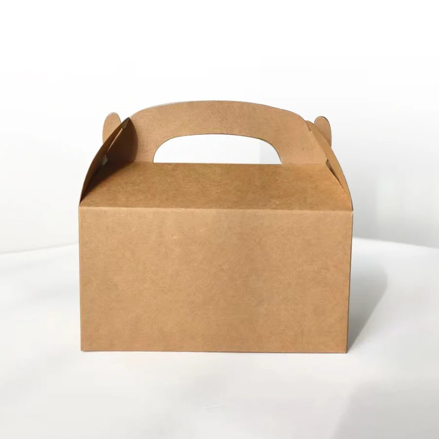 10–30 Stück Geschenkboxen mit Griffen, Backboxen, Süßigkeiten, Kekse, Leckerli-Boxen, Papier-Lunchboxen, Take-Out-Boxen für Hochzeitsfeier – Detail 9