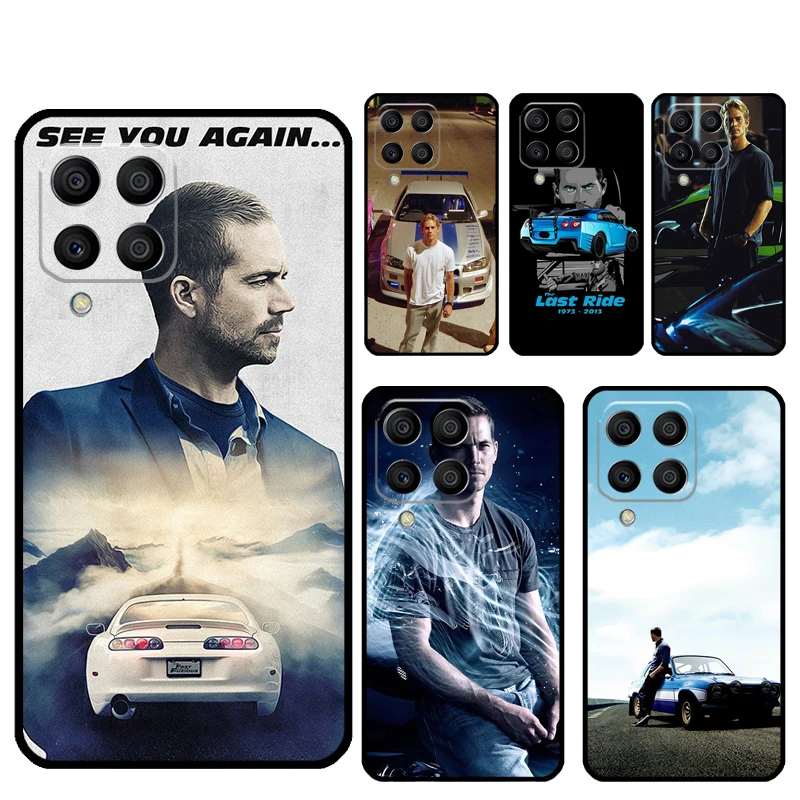 Paul Walker For Samsung Galaxy M23 M12 M13 M14 M15 M35 M55 M34 M54 M33 M53 M31 M11 M32 M52 M06 M16 Case