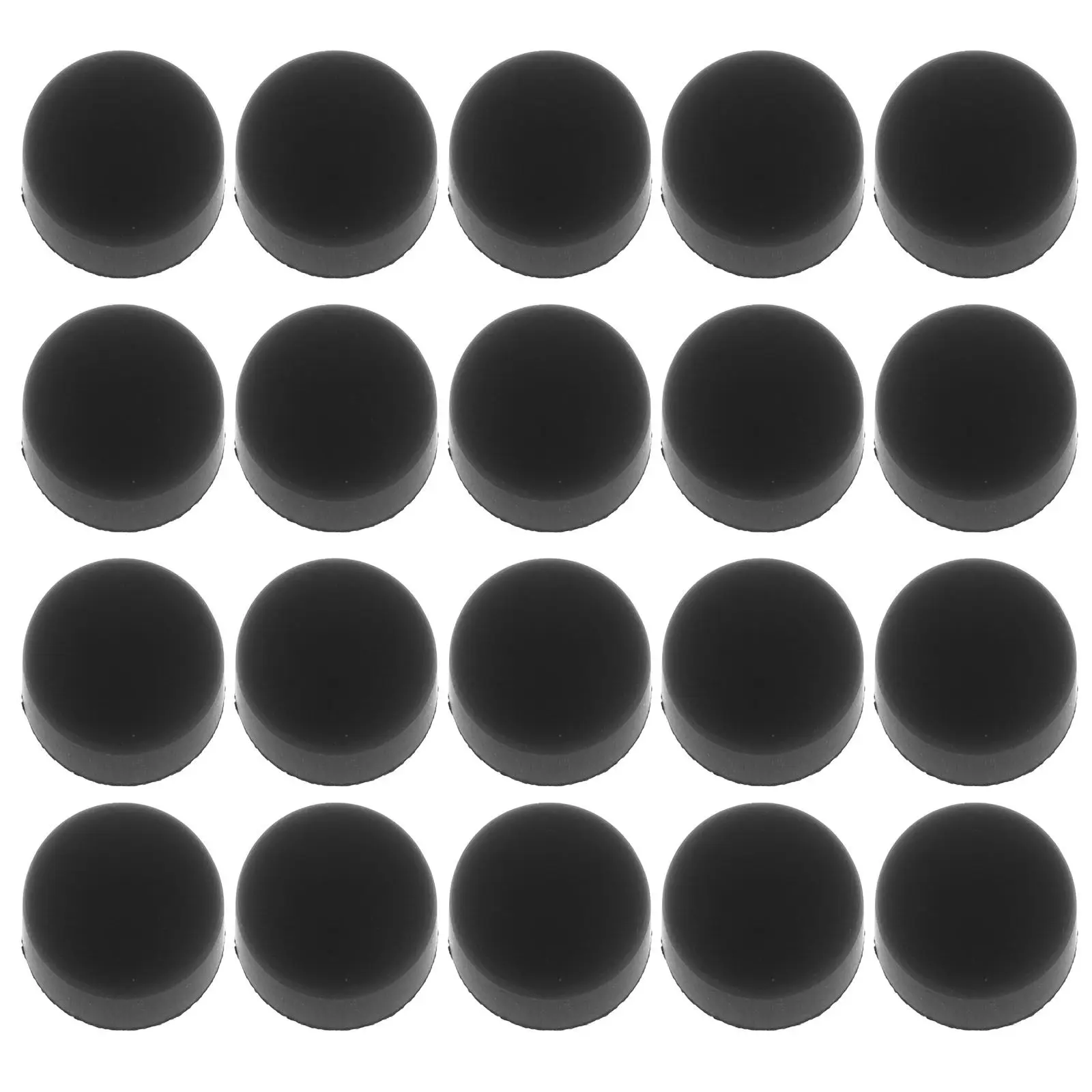 

50Pcs Capacitive Stylus Replacement Tips Precision High Sensitivity Universal Conductive Fabric Silicone Nibs No Scratch Stylus
