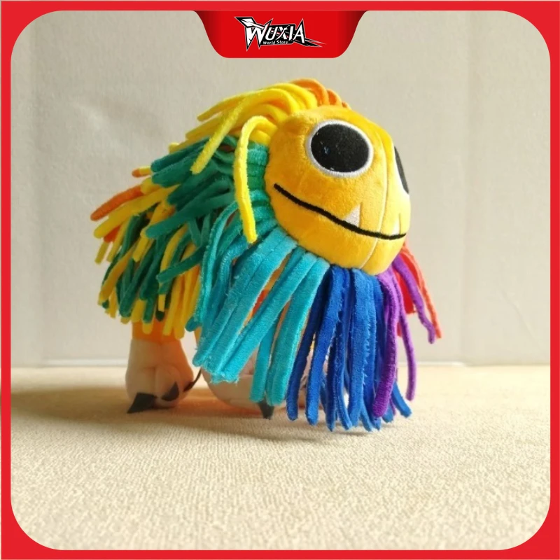 

В наличии 25 см кошмары животных плюшевые игрушки пряжа красочный лев милый мягкий декор для комнаты диван подушка для ребенка подарок на заказ