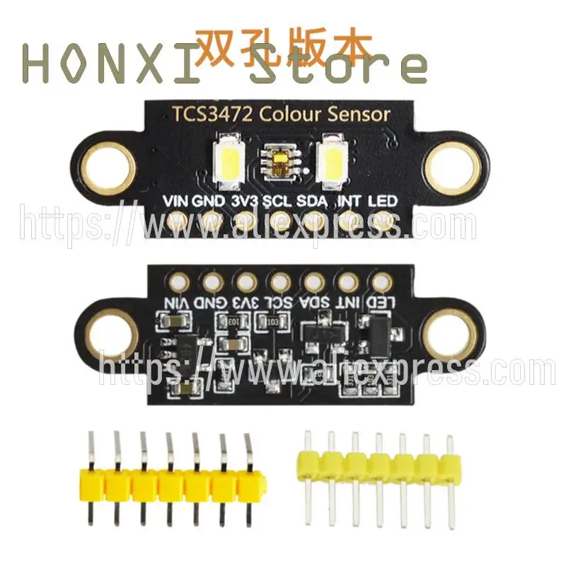 1PCS TCS34725 color recognition sensor RGB IIC support STM32 mingguang induction module