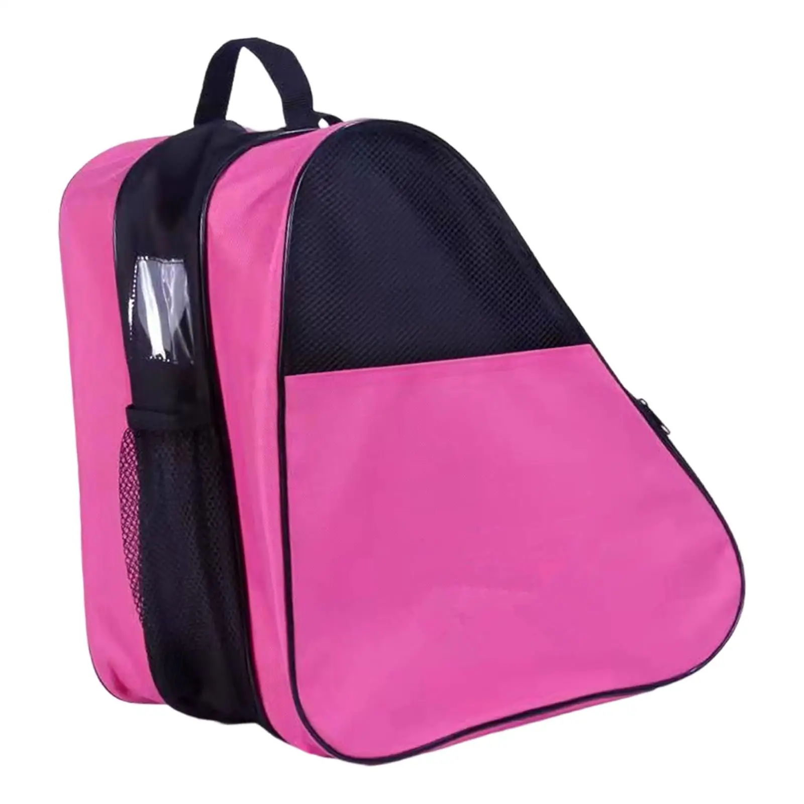 Borsa per pattini a rotelle per bambini e adulti Borsa per pattini compatta e traspirante in tessuto Oxford leggero