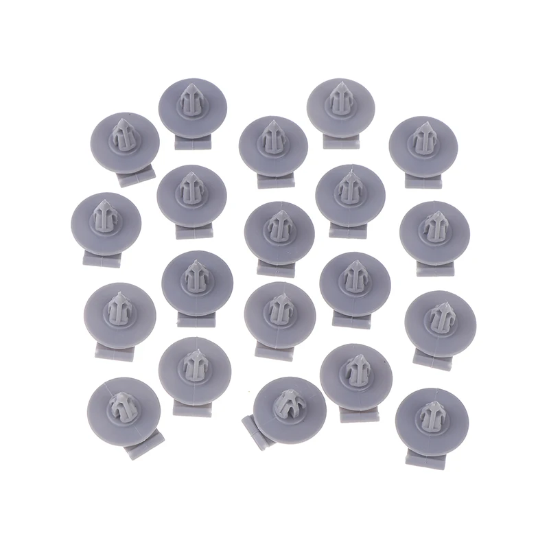 20pcs Auto Wheel Arch Trim Clips Fasteners Grey Retainers For Mini Cooper R50 R52 R53 R56 F56 Car Interior