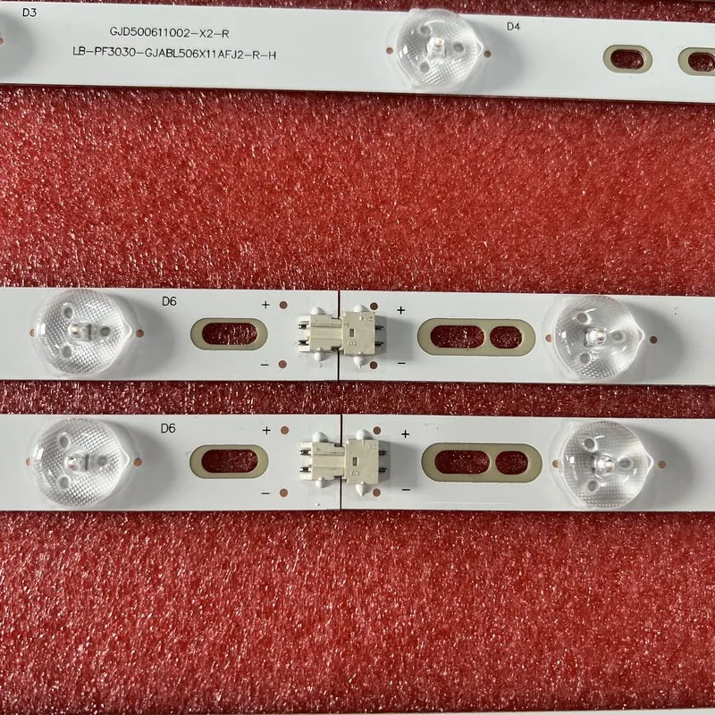 LED backlight strip11LED For 50PFH6550 50PFH4329/88 50PFH4009/88 50PFH6510/88 LC-50LB481U 50PFK6501 50PFK6510 500TT41 500TT42 v4