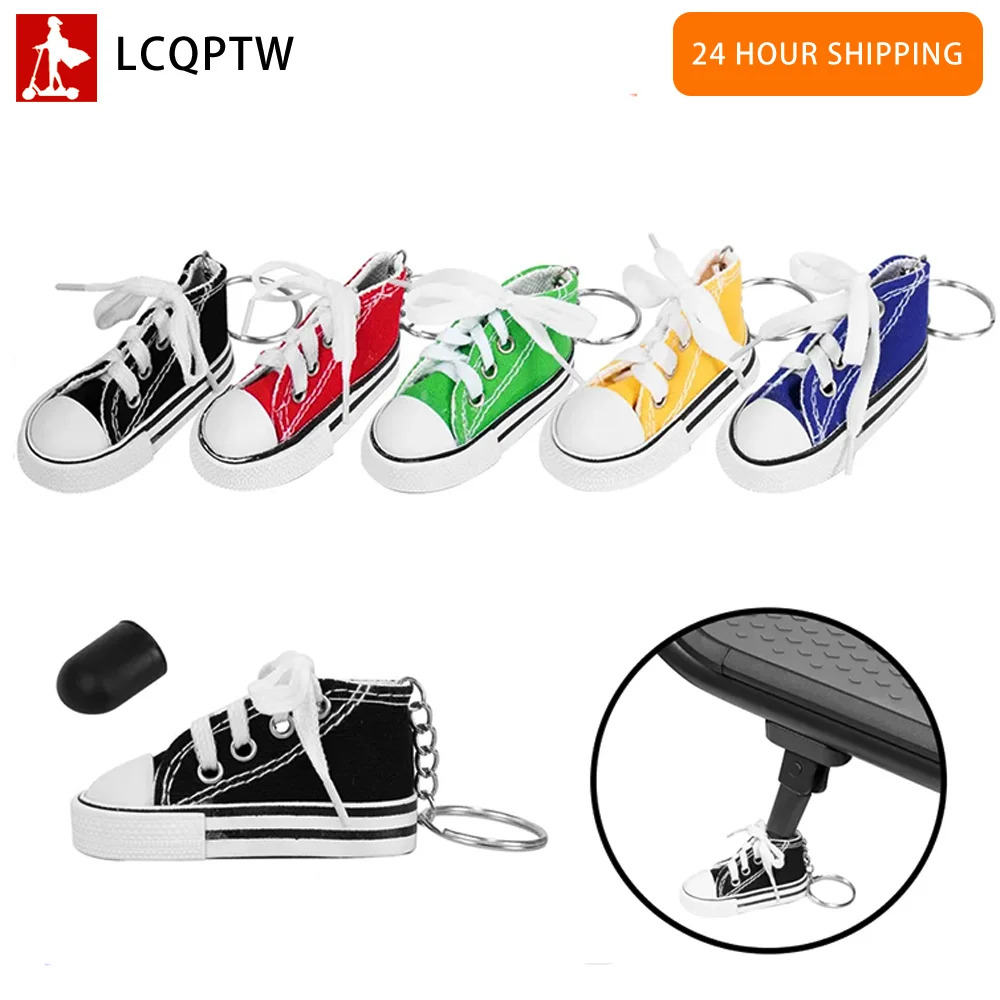 Electric Scooter Creative Tripod Shoes Cover for Xiaomi M365 Pro 1s Mi3 Max G30 F20 F30 Foot Support Decor Mini Shoes Key Chain