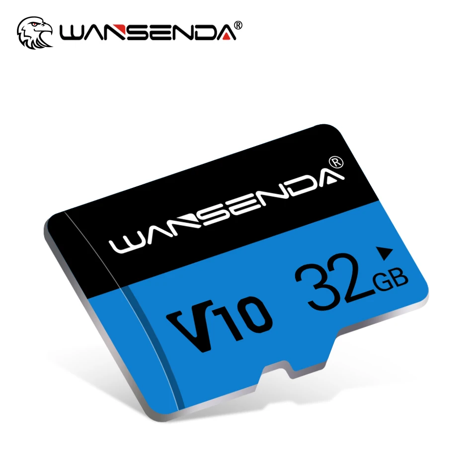 Original WANSENDA Memory Card Class 10 TF Card 128GB 64GB 32GB 16GB 8GB Mini Flash Card with Card Adapter