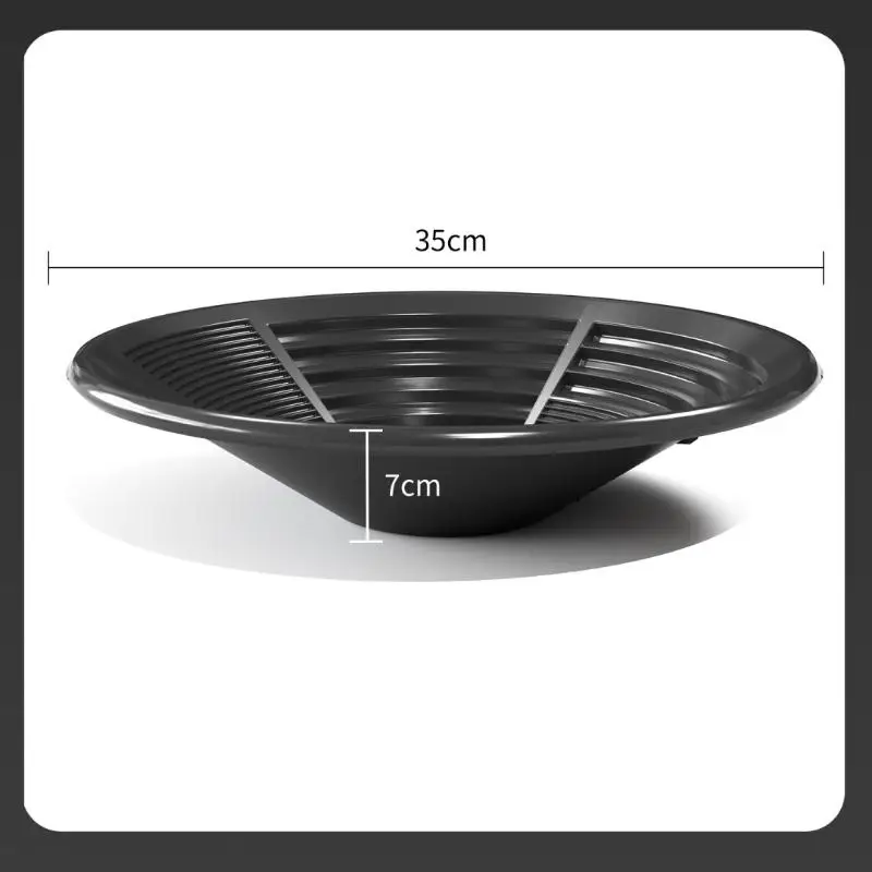 

1/3/5Pcs Outdoor Wash Gold Panning Equipment Pan With Riffle Design Prospecting Tool For Mining Metal Detect Efficient