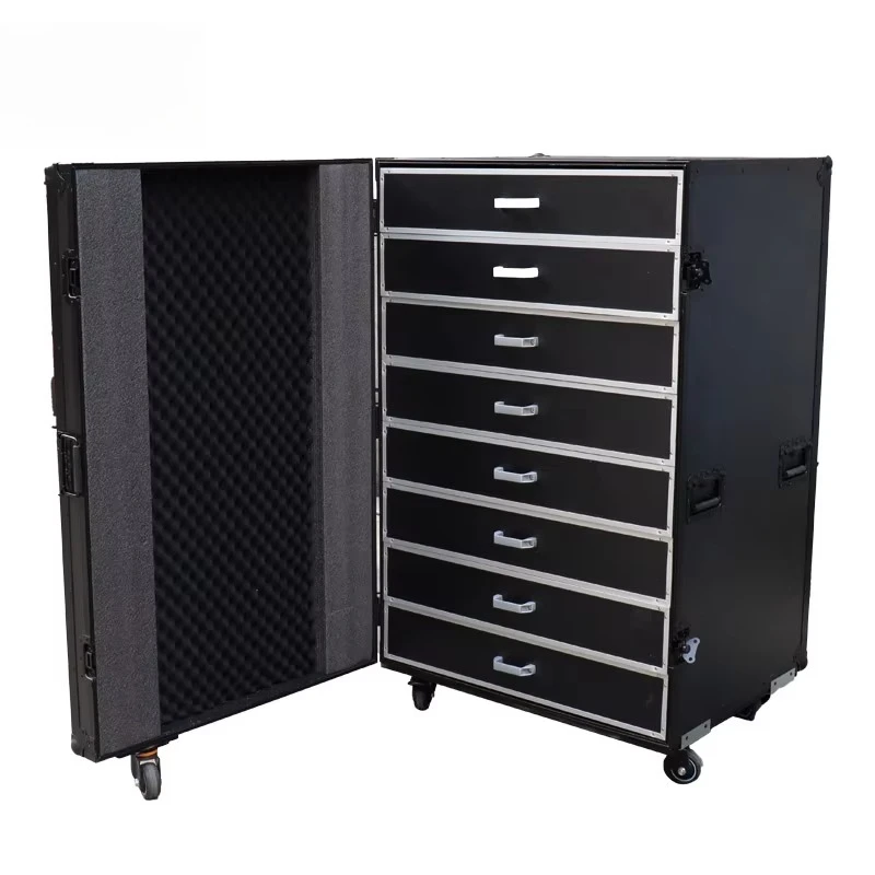Drawer Box Flight case Road case Equipment Transportation for Cable Storage