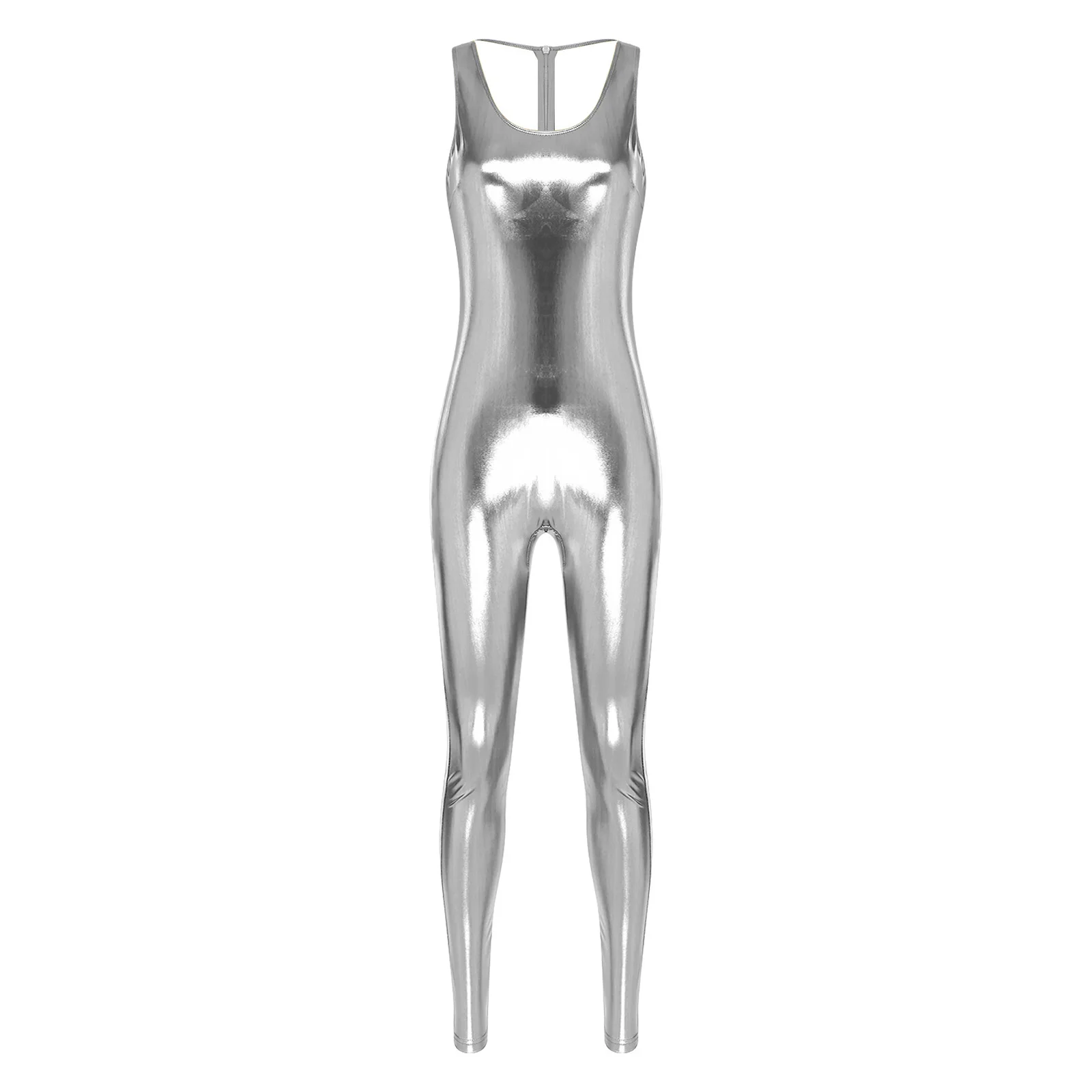 

Women One Piece Shiny Yoga Pilates Fitness Pole Dancing Bodysuit Stretchy Slim Fit Yoga Gym Party Club Stage Dance Jumpsuits