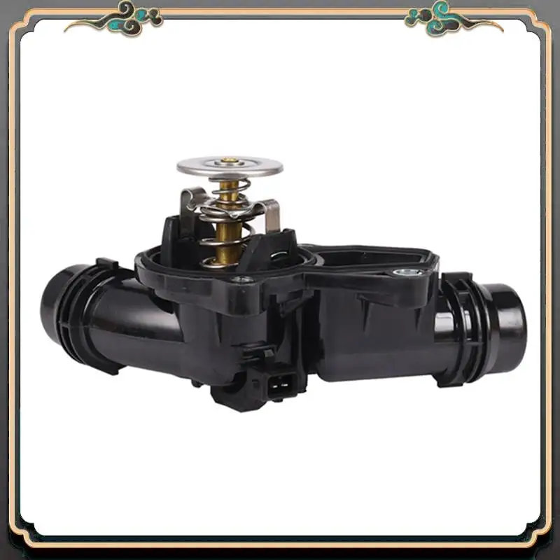 

M45K-Car Engine Coolant Thermostat Housing Black For BMW E46 E39 X5 X3 Z3 Z4 330I 525I 11531437040