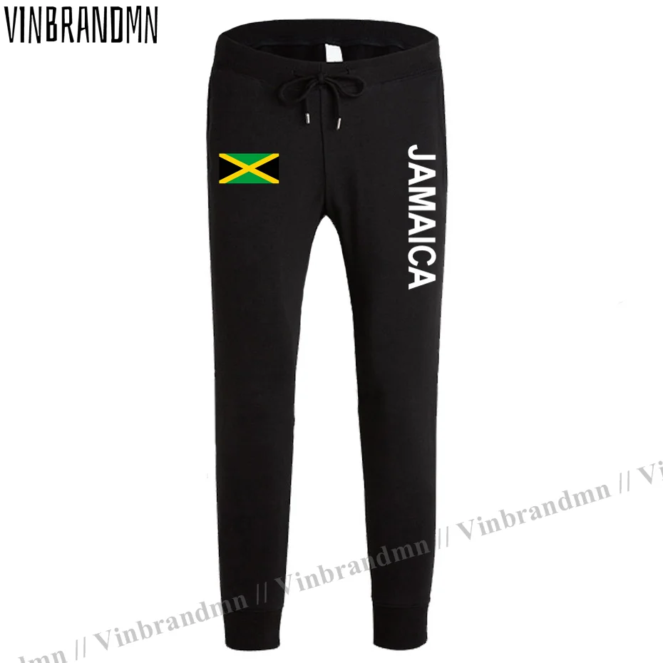 Jamaica JAM Jamaican Mens Pants Joggers Jumpsuit Sweatpants Track Sweat Fitness Fleece Tactical Casual Nation Country Leggin New