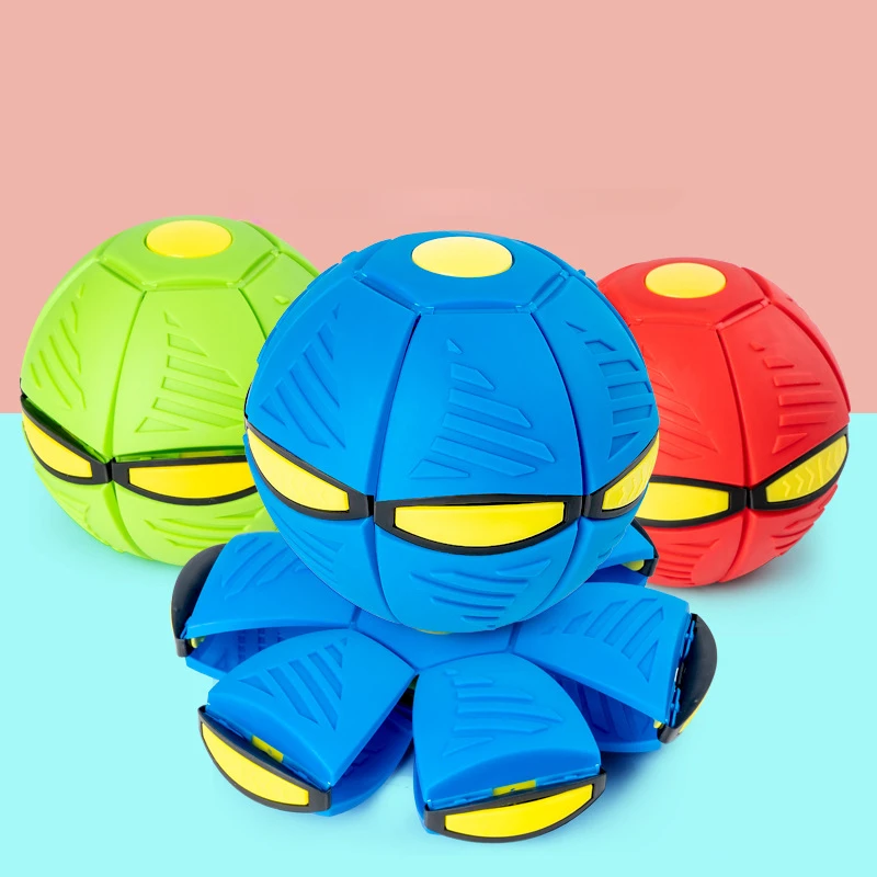 

Online Celebrity Elastic Stepping Ball Deformation Flying Saucer Ball Foot Deformation Luminescent Children's Outdoor Puzzle Toy