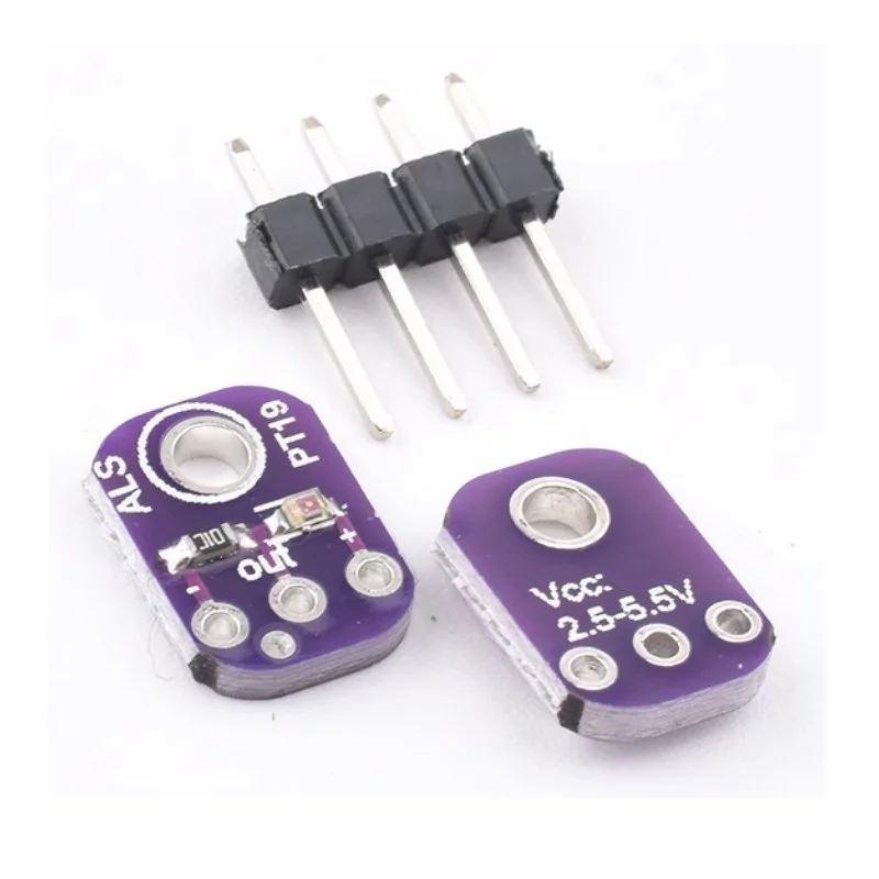 ALS-PT19 Analog Light Sensor Module High Dynamic Range Light Sensor Breakout Board For Arduino 2.5V-5.5V Light UV Sensor Module