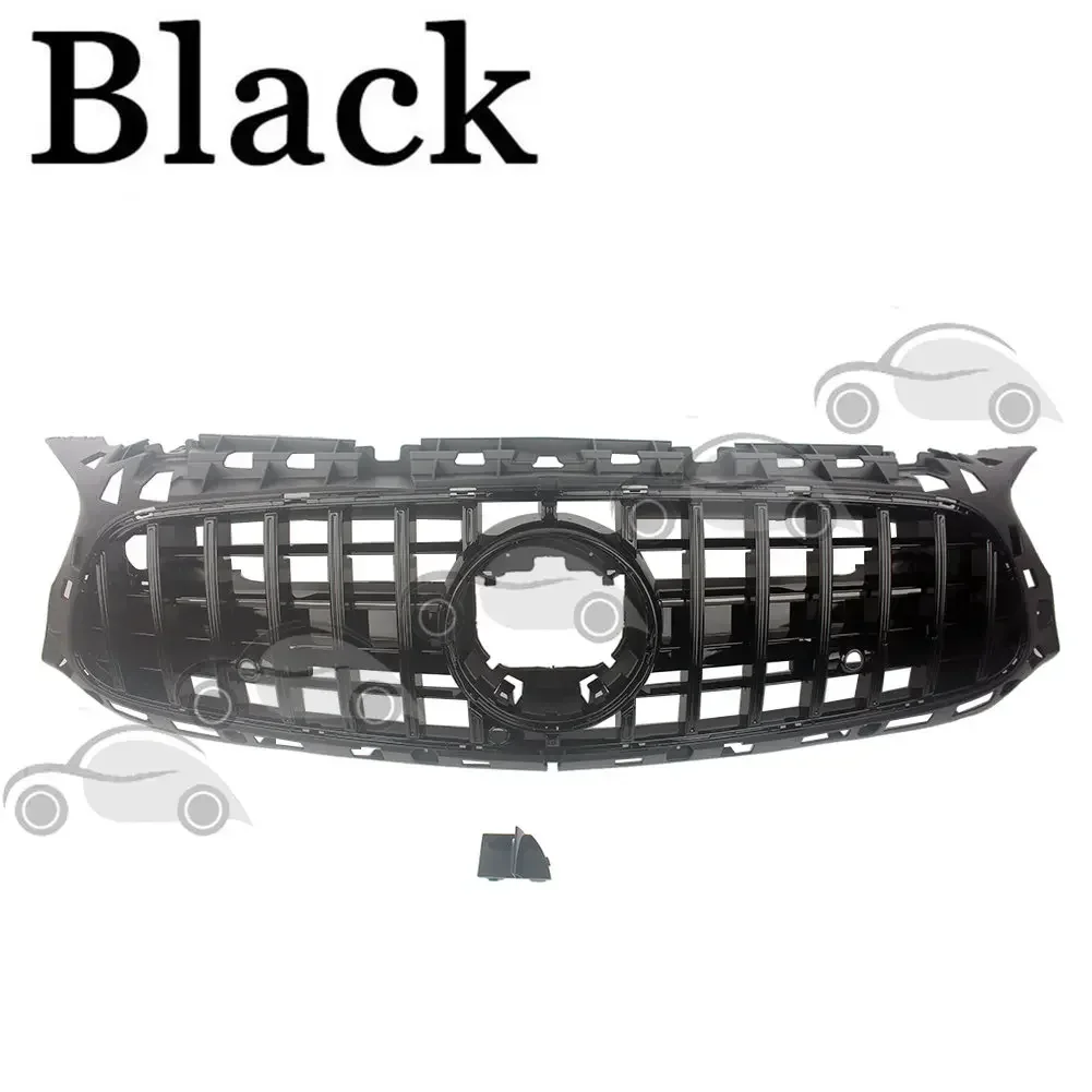 

New Radiator Front Racing Facelift Grill Bumper Grille For Mercedes-Benz W190 C190 AMG GT R 50 53 63 GTS GTC GTR 2017+ 2-Doors