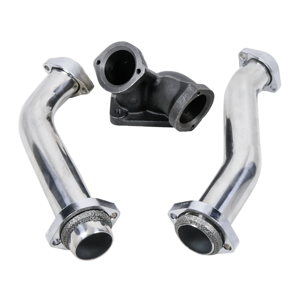 طقم أنابيب من الفولاذ المقاوم للصدأ الثقيل 94-97 OBS لـ 7.3L Powerstroke